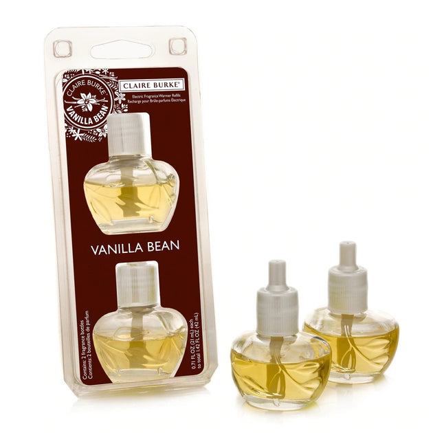 Vanilla Bean Scented Plugin Refill Electric Air Fresheners Claire