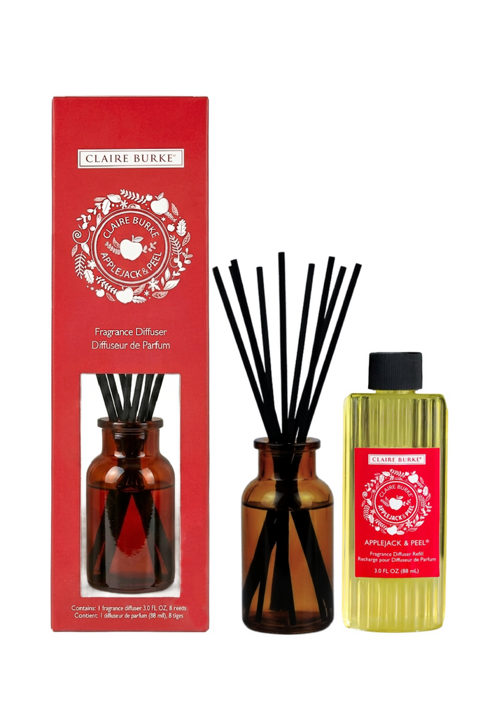 Applejack and Peel Reed Diffuser Set – Claire Burke Home Fragrance