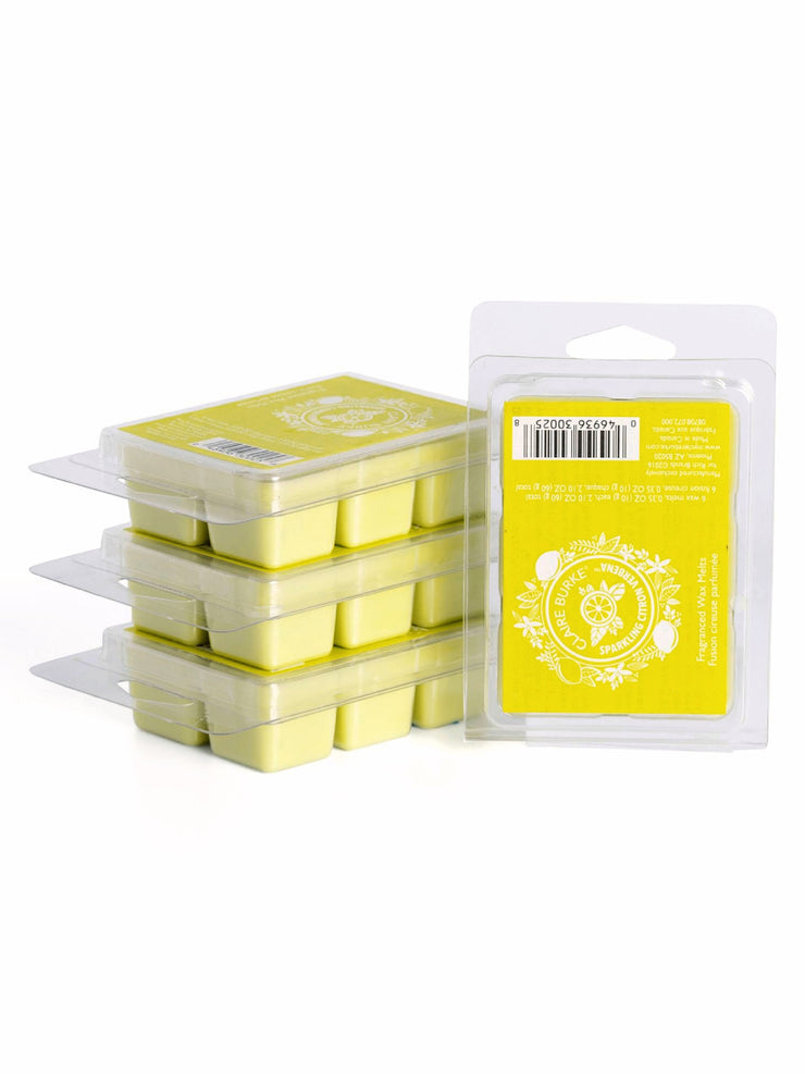 Sparklign Citron Verbena Wax Melts Pack of 4