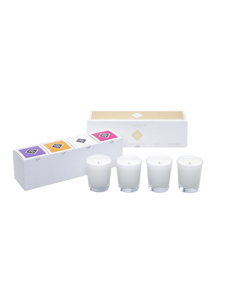 Claire Burke 9.5 oz Glass Candle Sampler Set