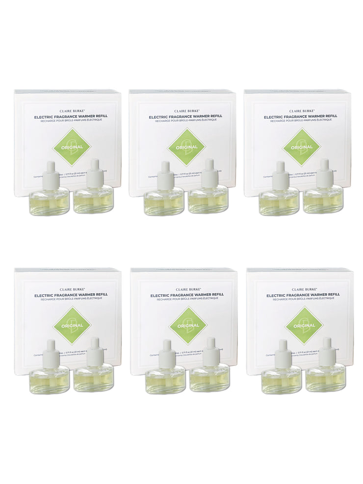 Original Electric Fragrance Warmer Refill 6-Pack Bundle