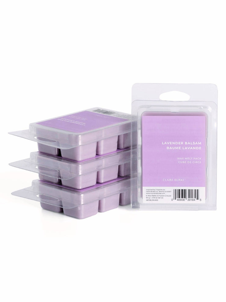 Claire Burke Lavender Balsam Wax Melts 4-Pack