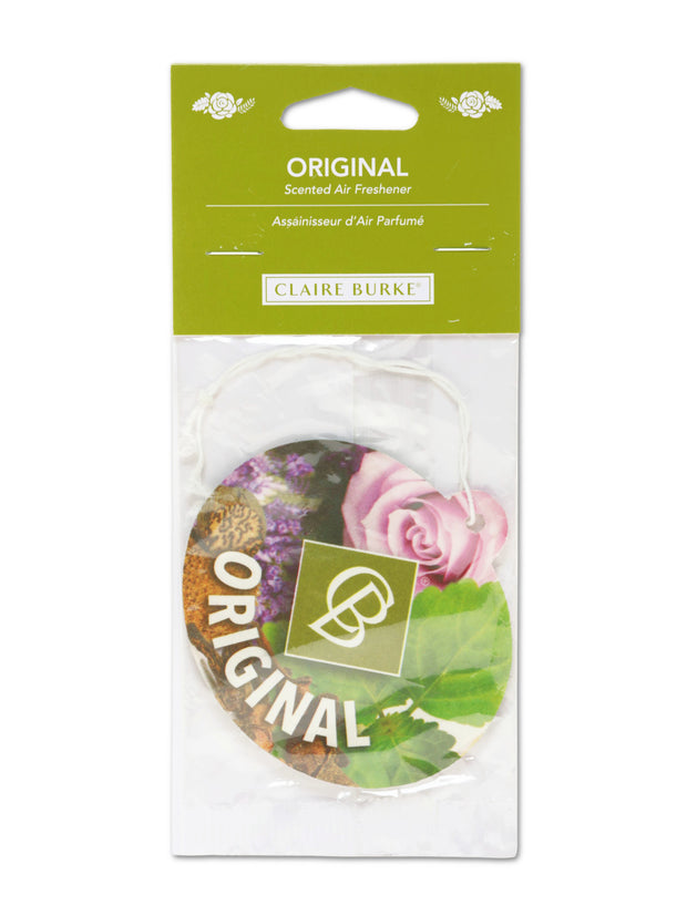 Claire Burke Original Car Air Freshener 1-Pack