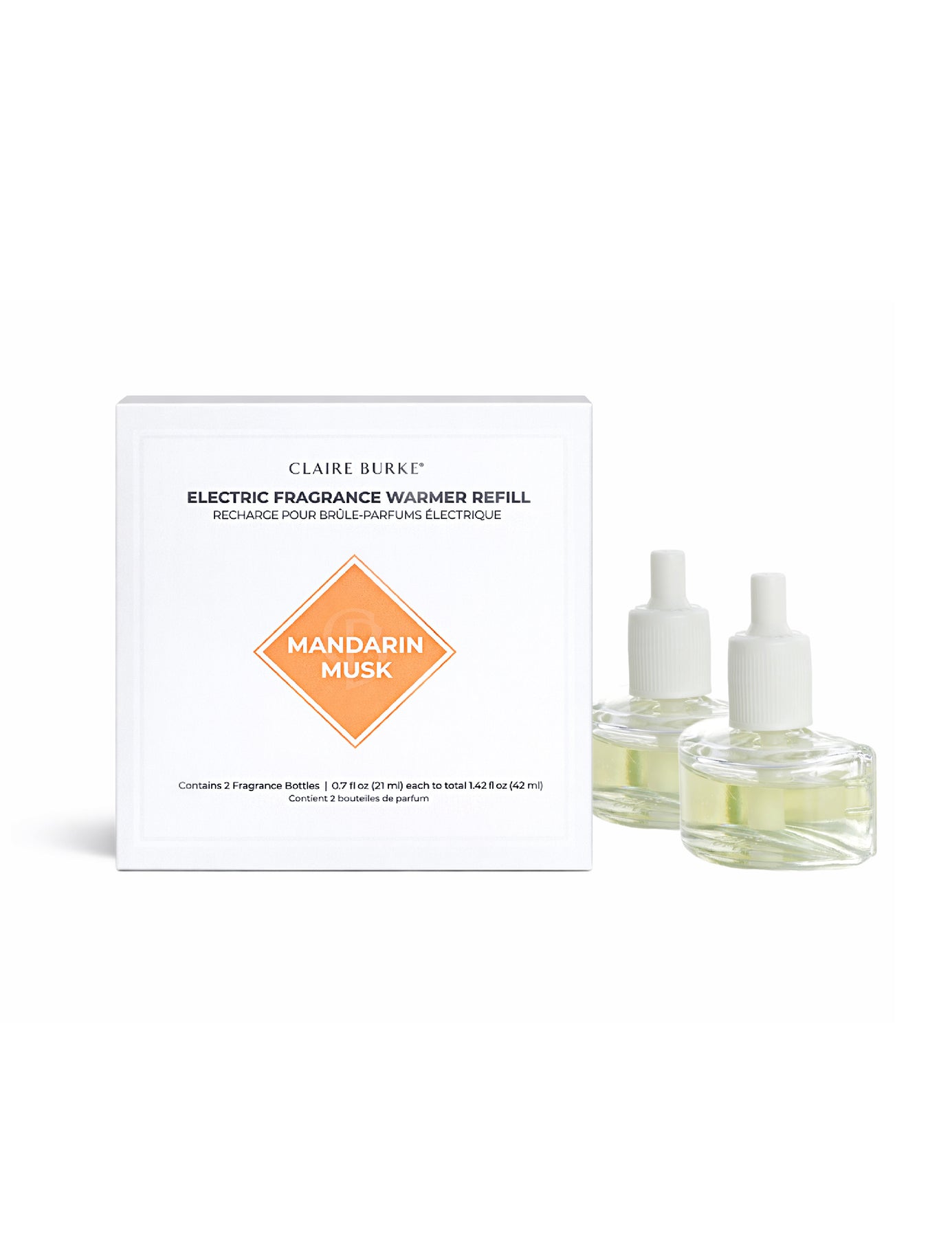 Mandarin Musk Plug-in Wall Diffuser Refill – Claire Burke Home Fragrance