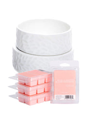 Sea Salt and Grapefruit Wax Melt Warmer Set