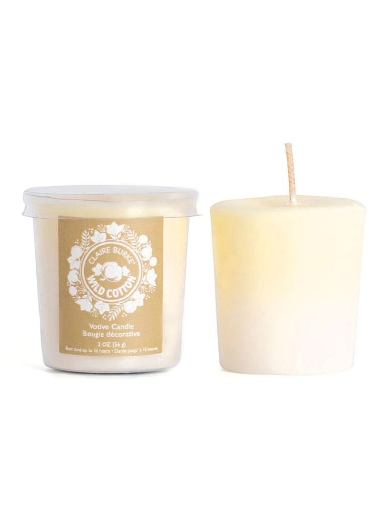 Wild Cotton Votive Candle