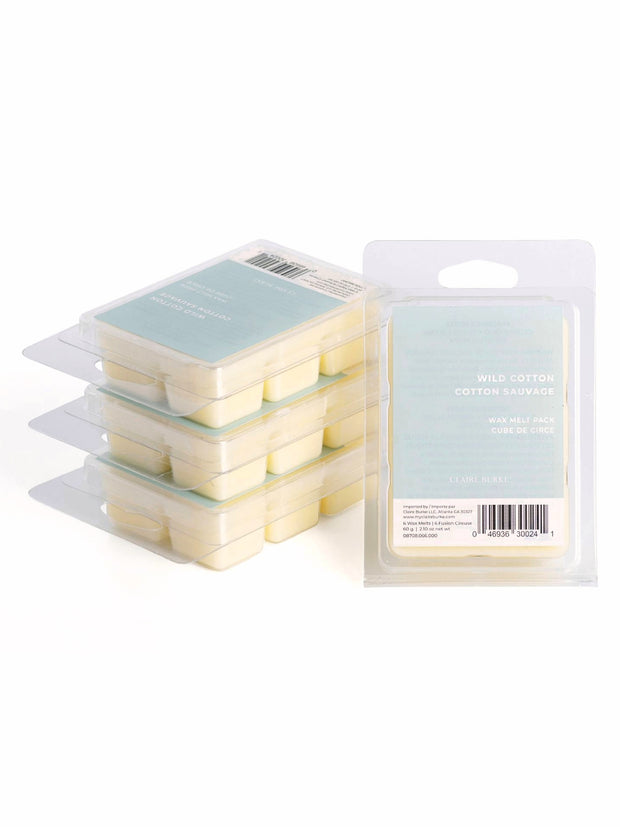 Claire Burke Wild Cotton Wax Melts 4 Pack