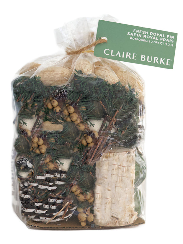 Fresh Royal Fir Potpourri for Winter - mixed botanicals 