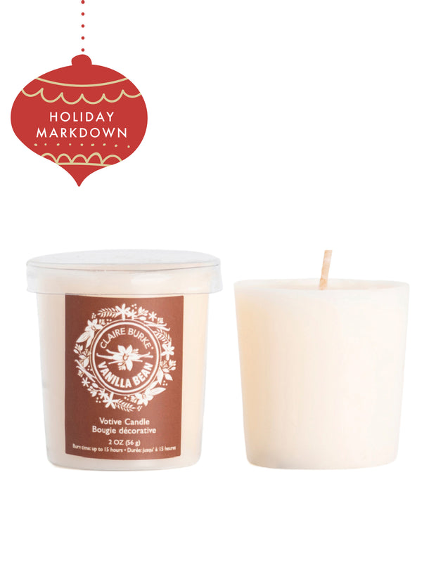 Claire Burke Vanilla Bean Votive Sale