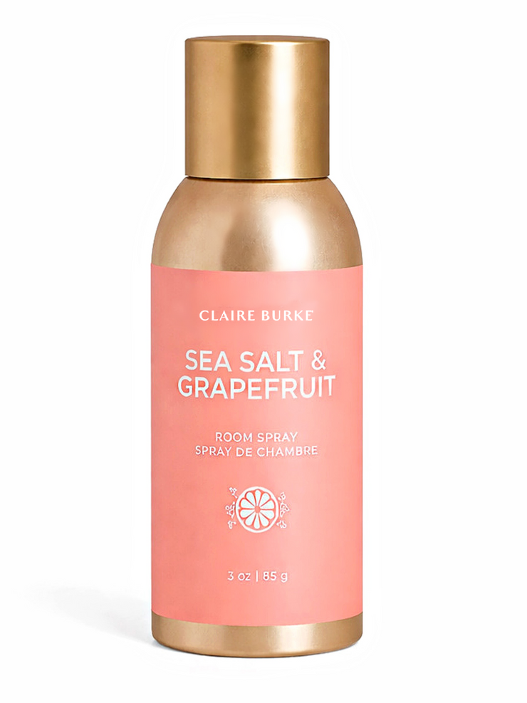Sea Salt & Grapefruit Room Spray – Claire Burke Home Fragrance