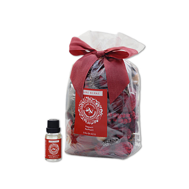 Christmas Memories Potpourri and Home Fragrance Oil Gift Set