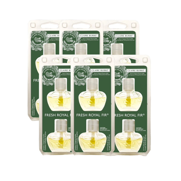 Scent any room with noticeable fragrance for weeks and weeks. Bring the forest in with the crisp fragrance of pine needles with the Claire Burke Fresh Royal Fir plugin. 