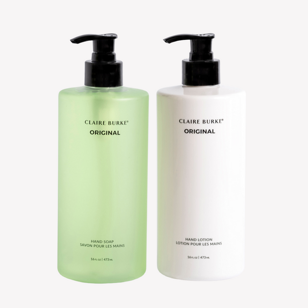 Claire Burke Original Hand Soap and Lotion Gift Set